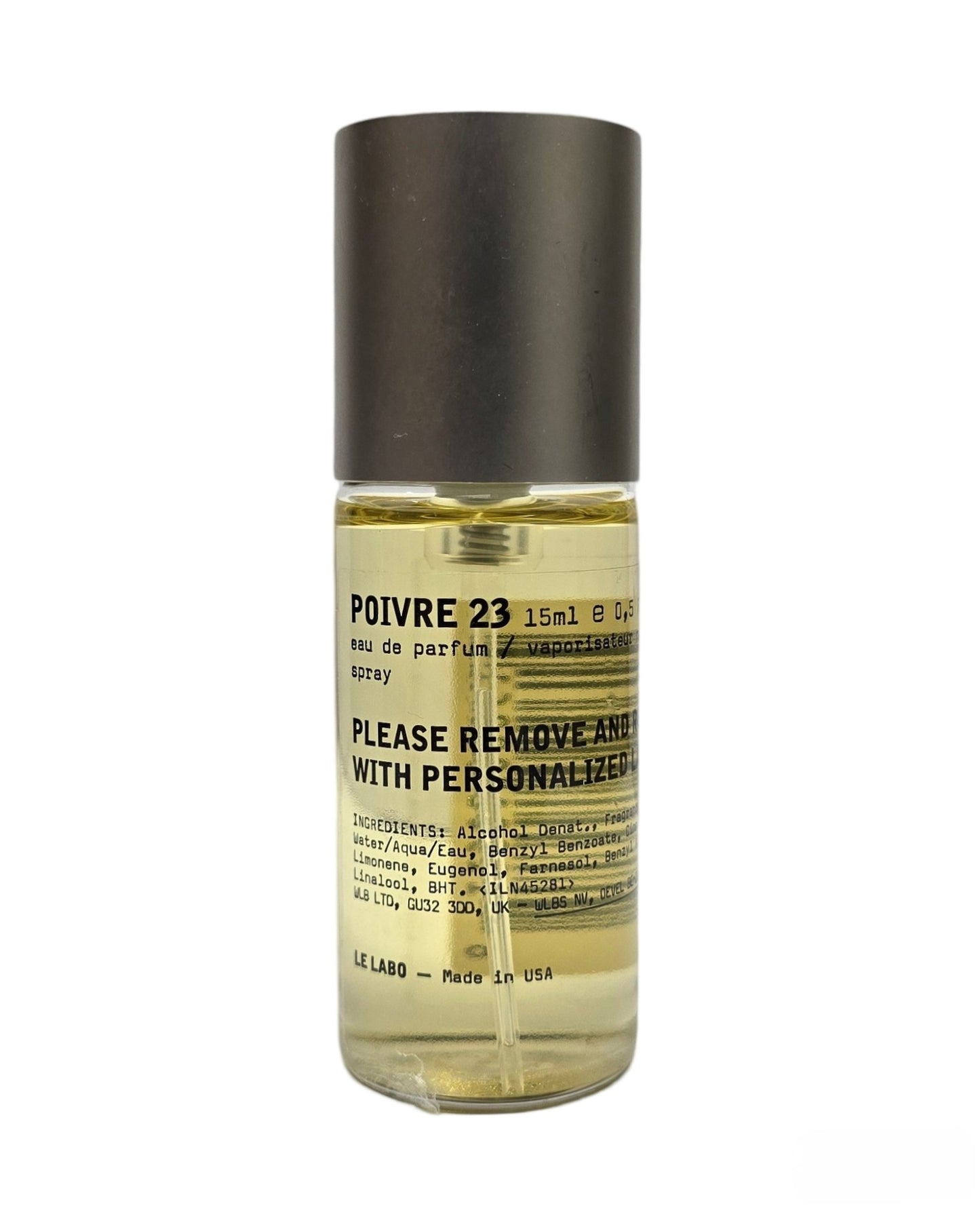 Le Labo CITY EXCLUSIVE Poivre 23 Eau de Parfum - 15ml