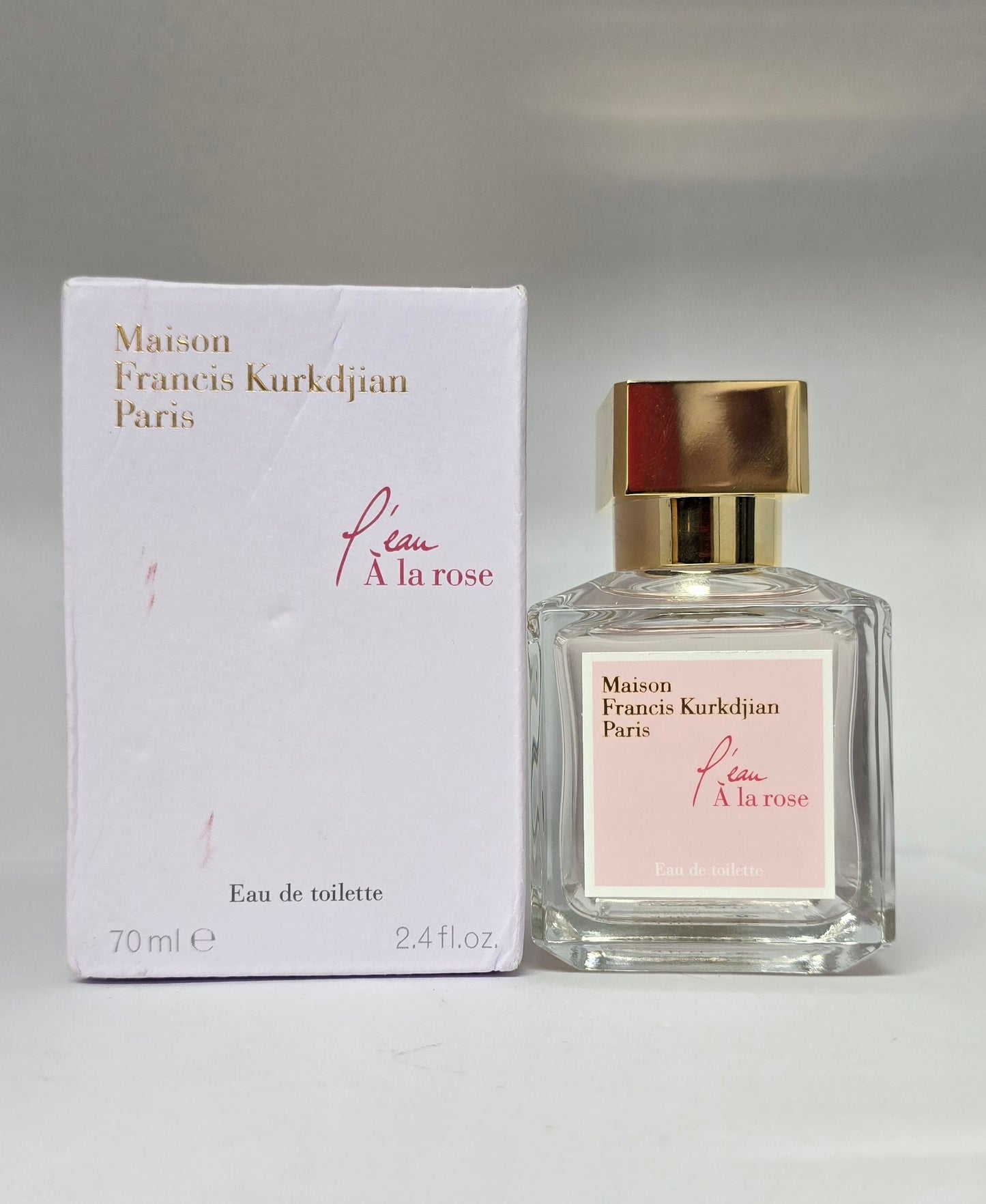 Maison Francis Kurkdjian L'Eau A La Rose 70ml (USED)
