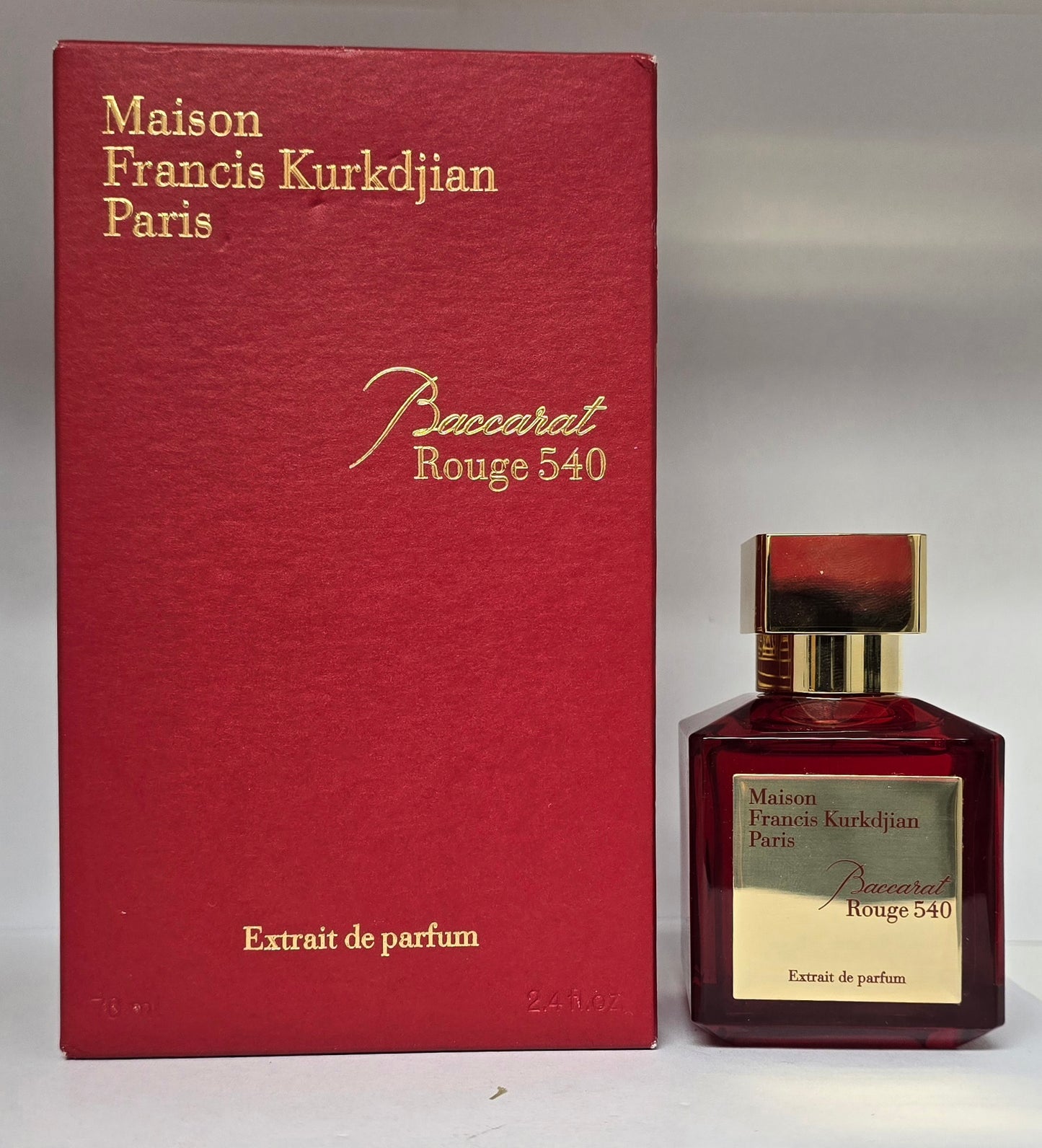 Maison Francis Kurkdjian Baccarat Rouge Extrait 70ml (USED)