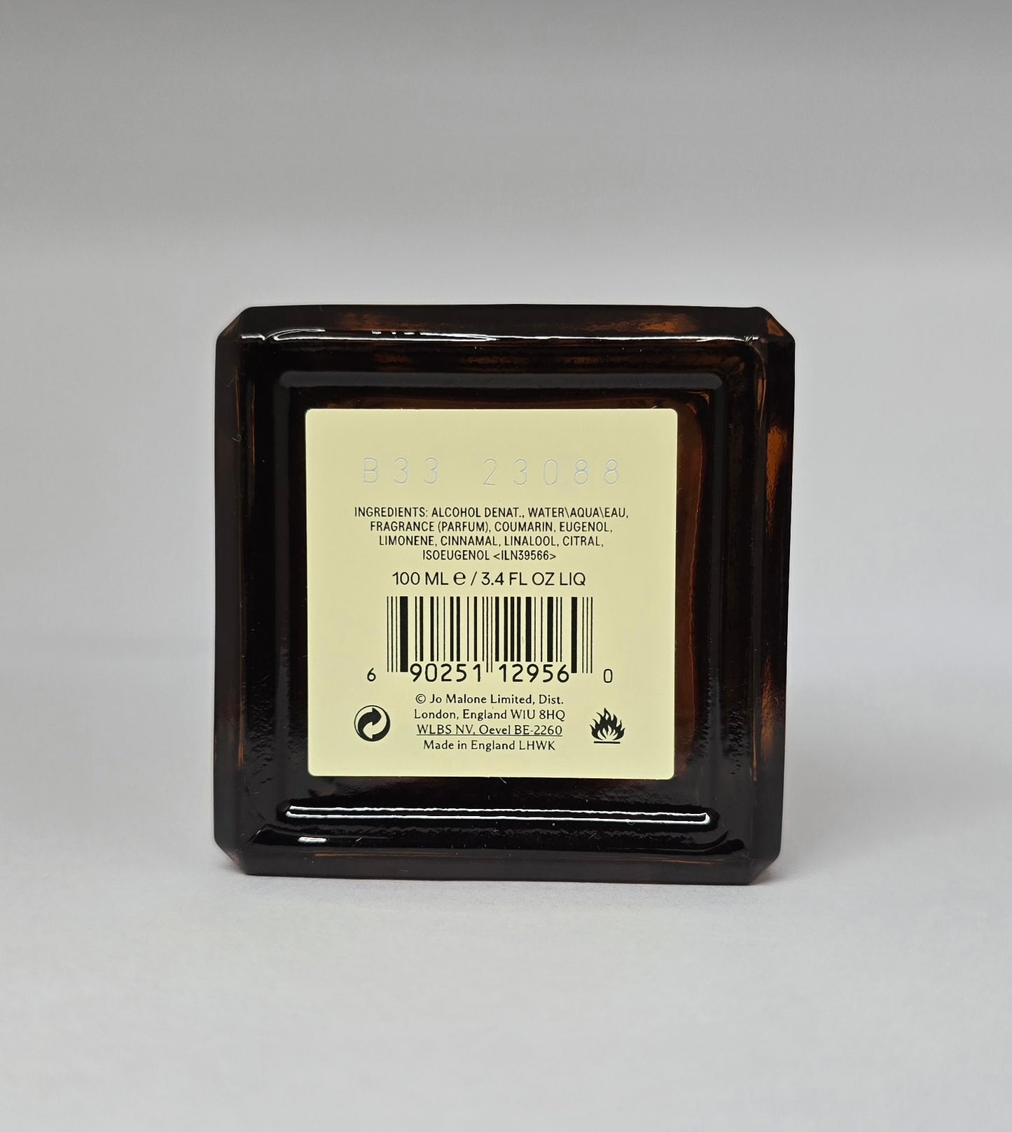 Jo Malone Ginger Biscuit Cologne 100ml (USED) - 100ml