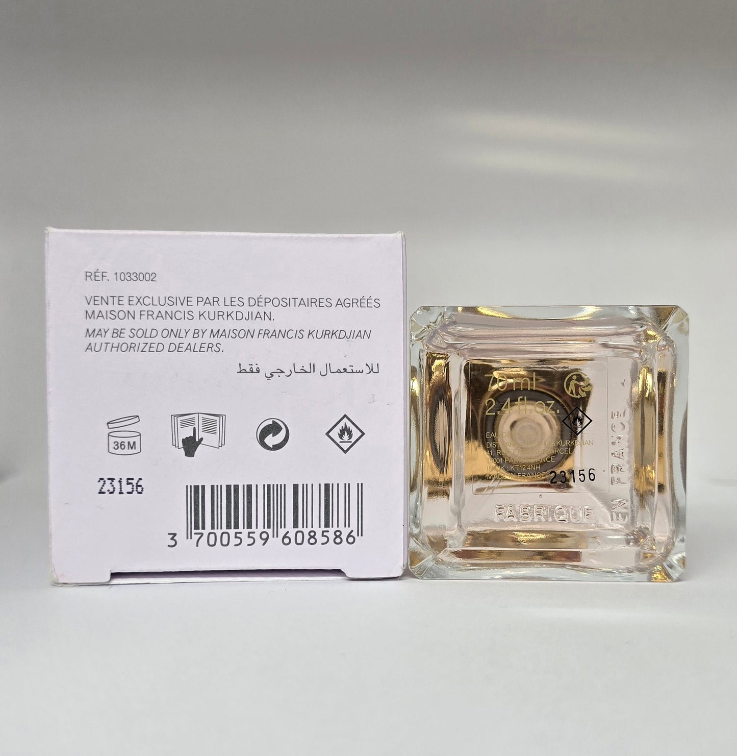 Maison Francis Kurkdjian L’Eau A La Rose 70ml (USED)