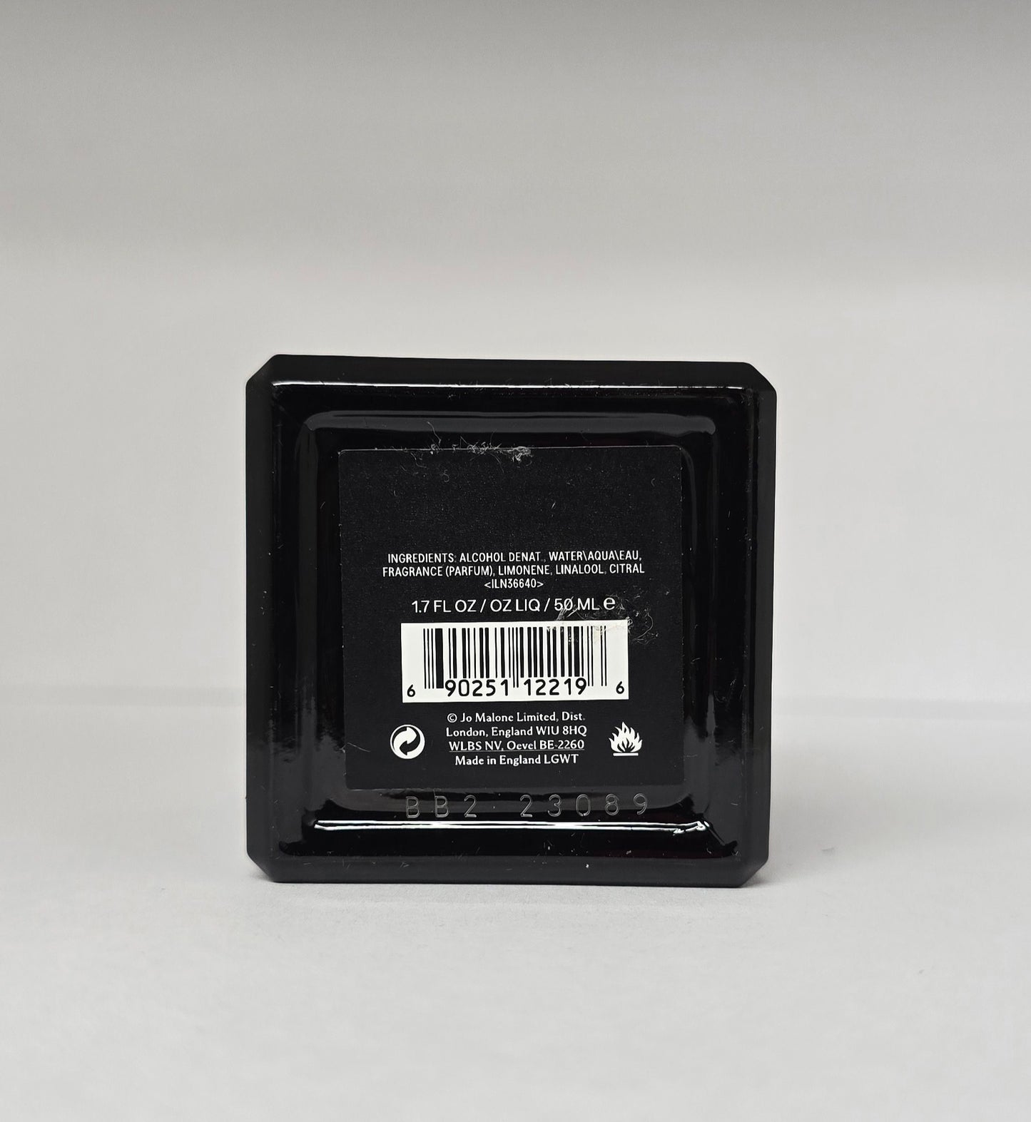 Jo Malone Oud & Bergamot Cologne Intense 50ml (USED)