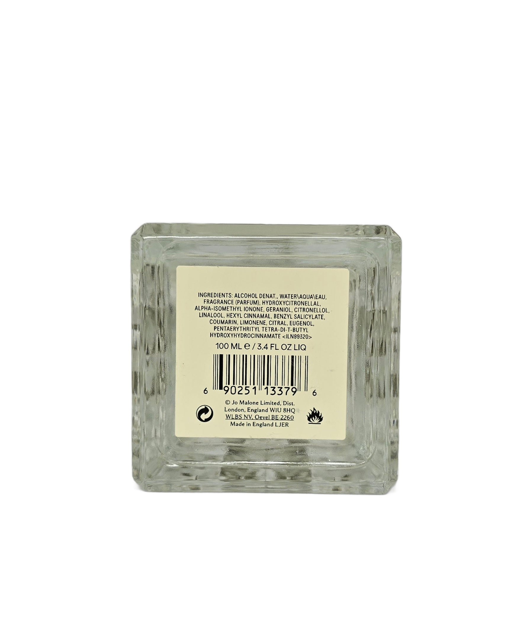 Jo Malone English Pear & Sweet Pea Cologne 100ml (USED)