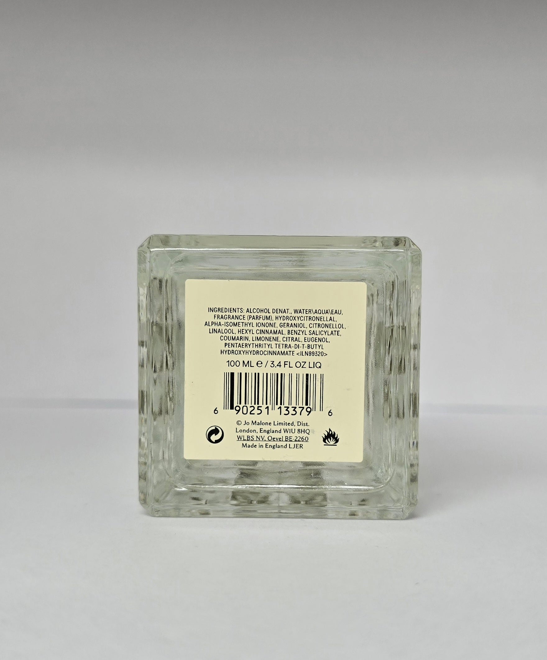 Jo Malone English Pear & Sweet Pea Cologne 100ml (USED)