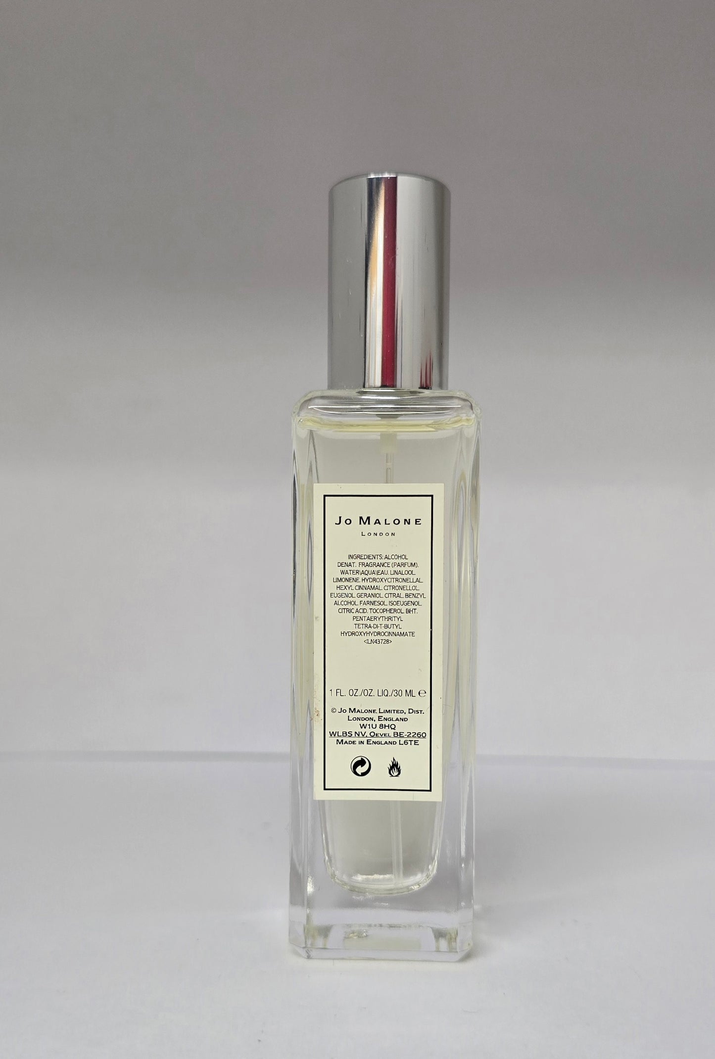Jo Malone English Oak & Hazelnut Cologne 30ml (USED)