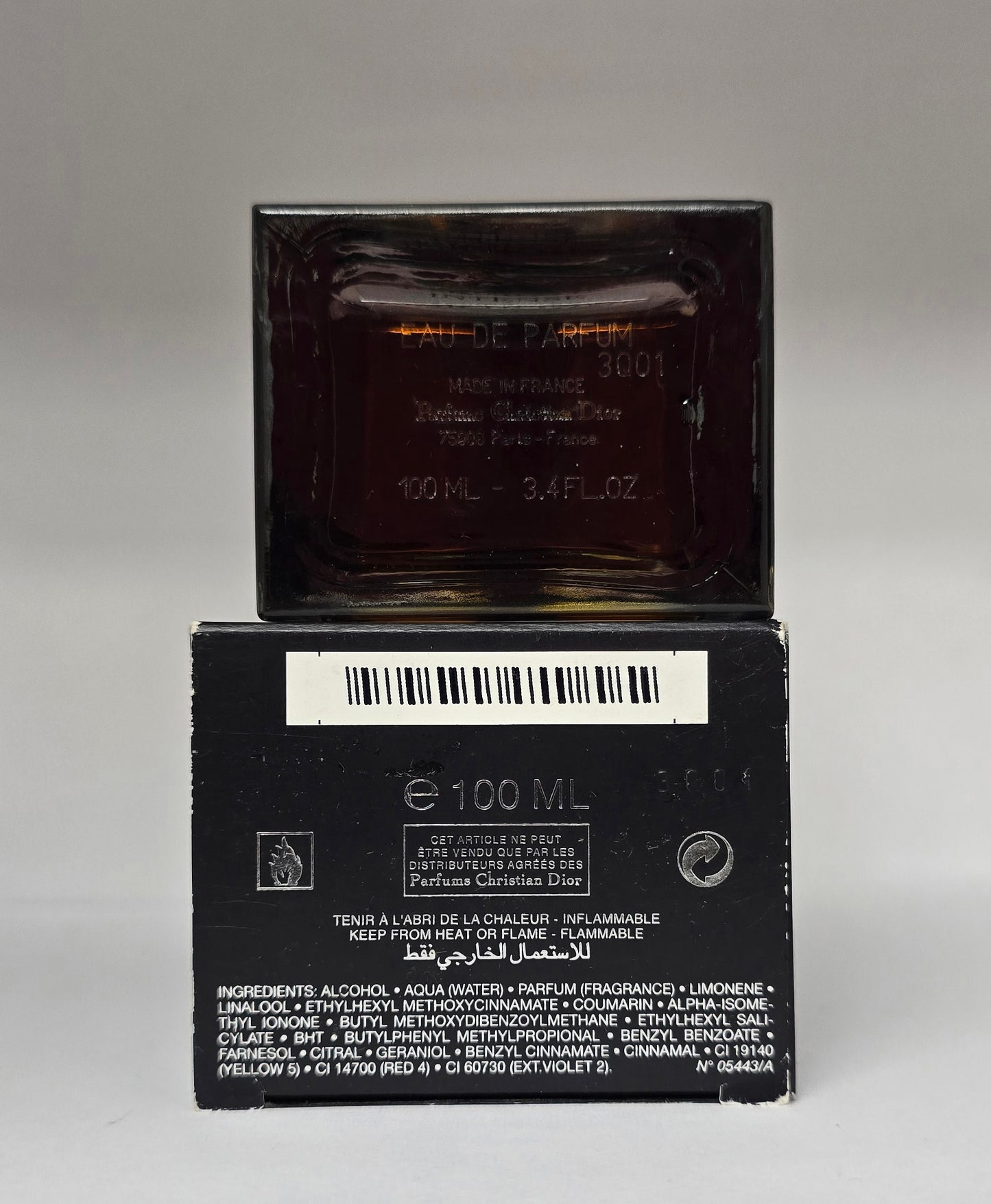 Back of the dior homme intense batch 3q01
