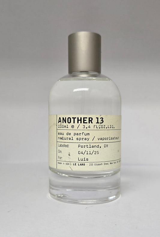 Le Labo Another 13 Eau de Parfum 100ml (USED)
