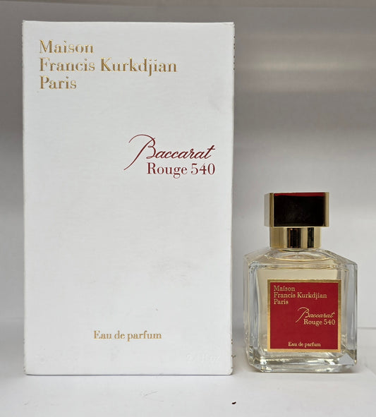 Masion francis kurkdjian Baccarat Rouge 540 EDP 70ml (USED)
