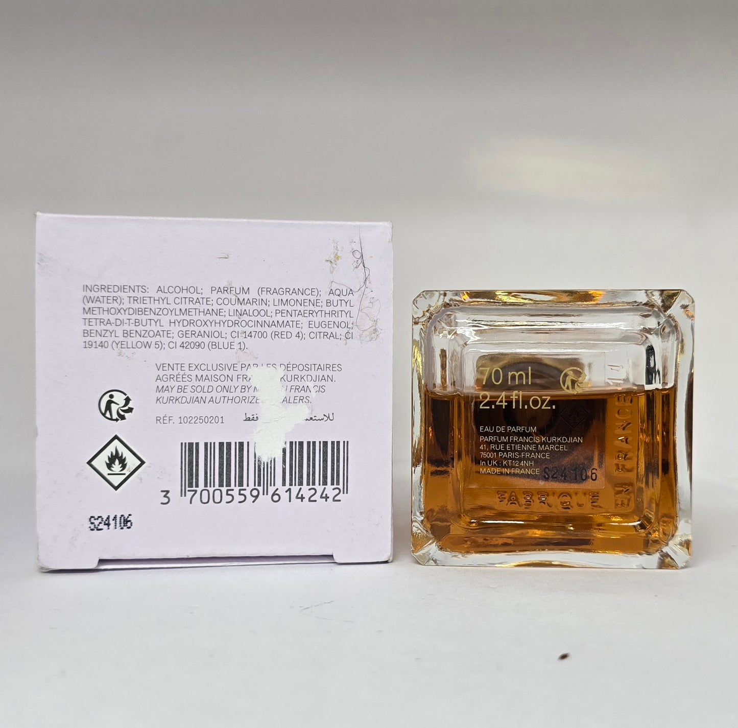 Maison Francis Kurkdjian Grand Soir EDP 70ml (USED)