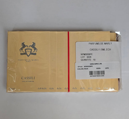 Parfums de Marly Cassili EDP Sample 1.5ml (10-Pack)