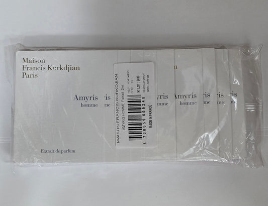 Maison Francis Kurkdjian Amyris Homme Extrait Sample 1.5ml (10-Pack)