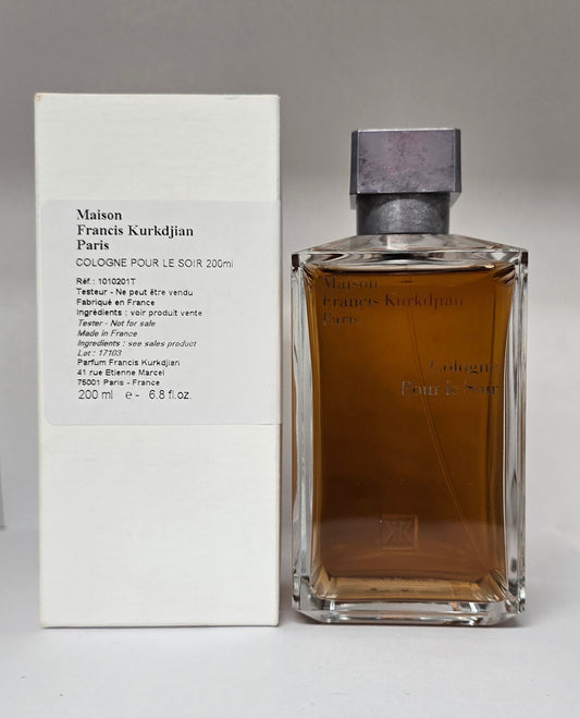 Maison Francis Kurkdjian Cologne Pour Le Soir 200ml Tester (USED)