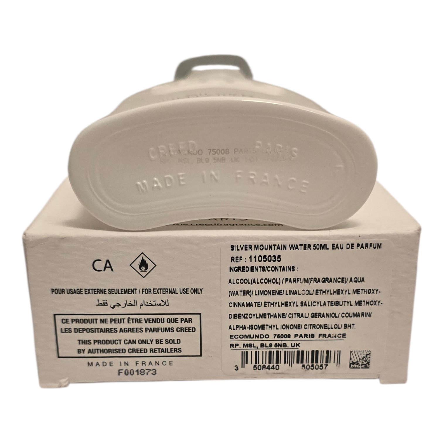 Creed Silver Mountain Water Eau de Parfum (USED)