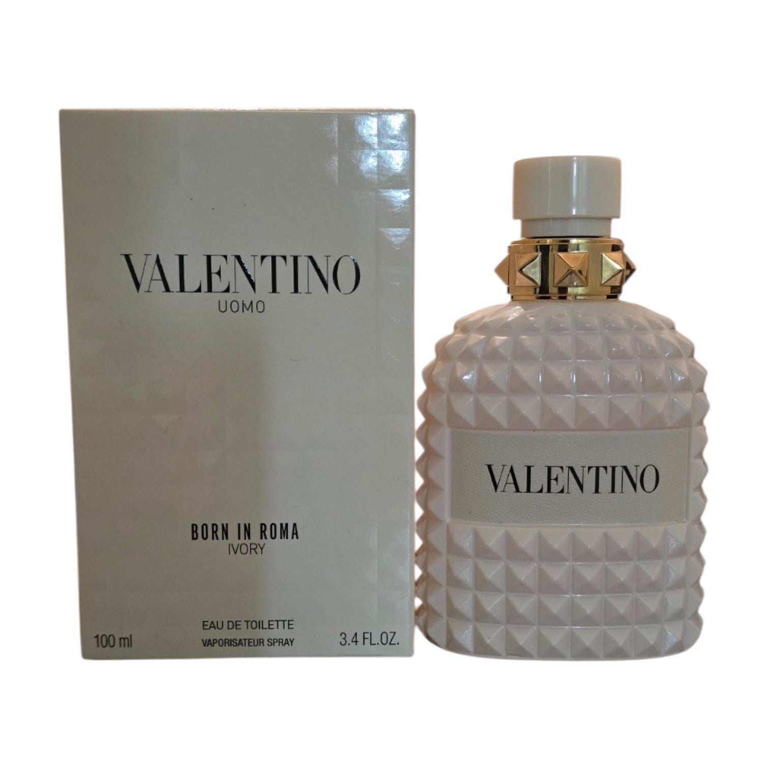 Valentino Uomo Born in Roma Ivory Eau de Toilette (USED)