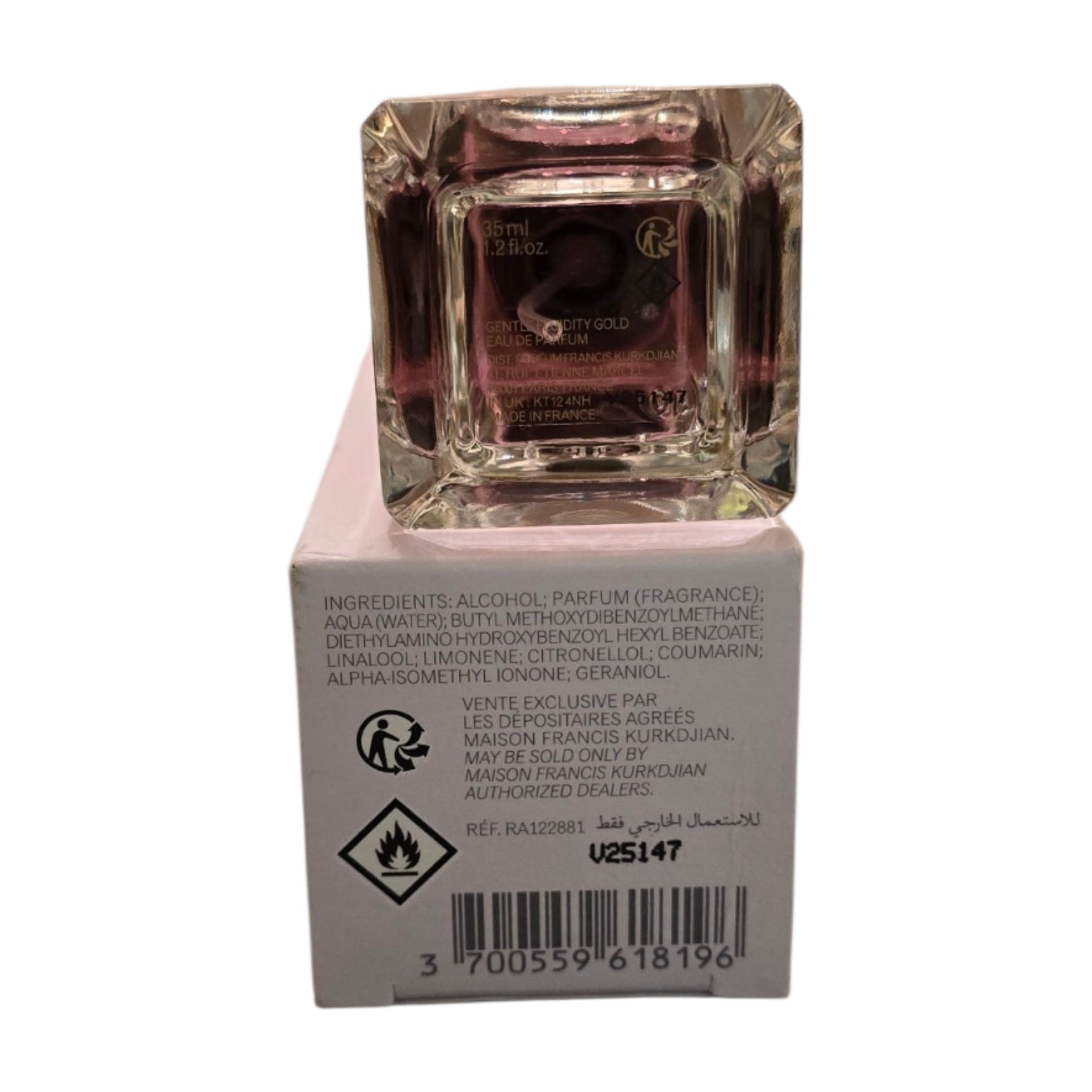 Maison Francis Kurkdjian Gentle Fluidity Gold Eau De Parfum (USED)