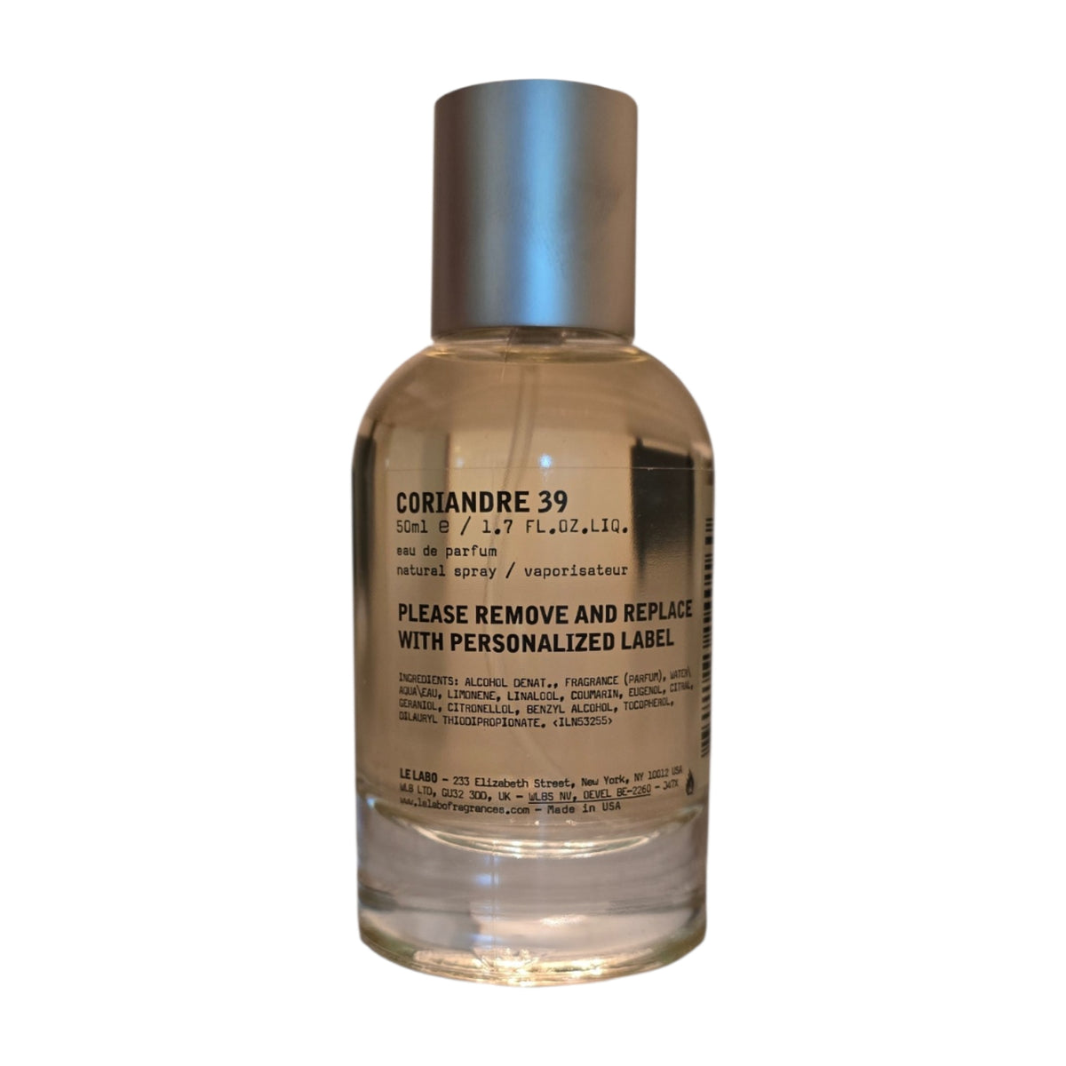 Le Labo CITY EXCLUSIVE Coriander 39 Eau de Parfum
