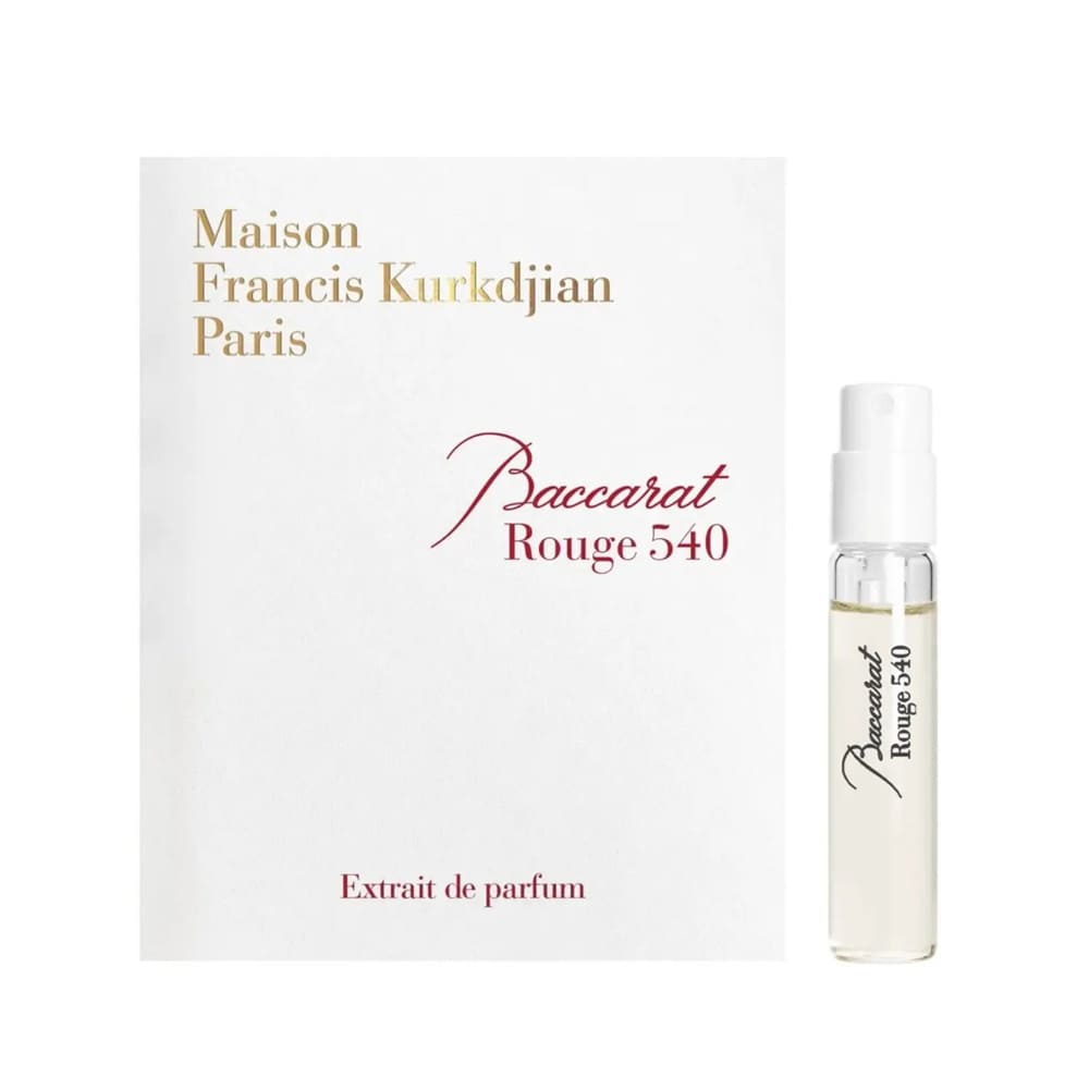 Maison Francis Kurkdjian Baccarat Rouge 540 Extrait de Parfum Sample