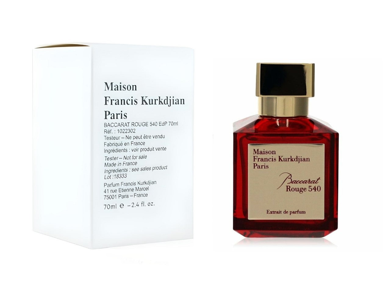 Maison Francis Kurkdjian Baccarat Rouge 540 extrait 70ml - 70ml Tester with cap