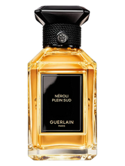Guerlain Neroli Plein Sud perfume bottle on a white background