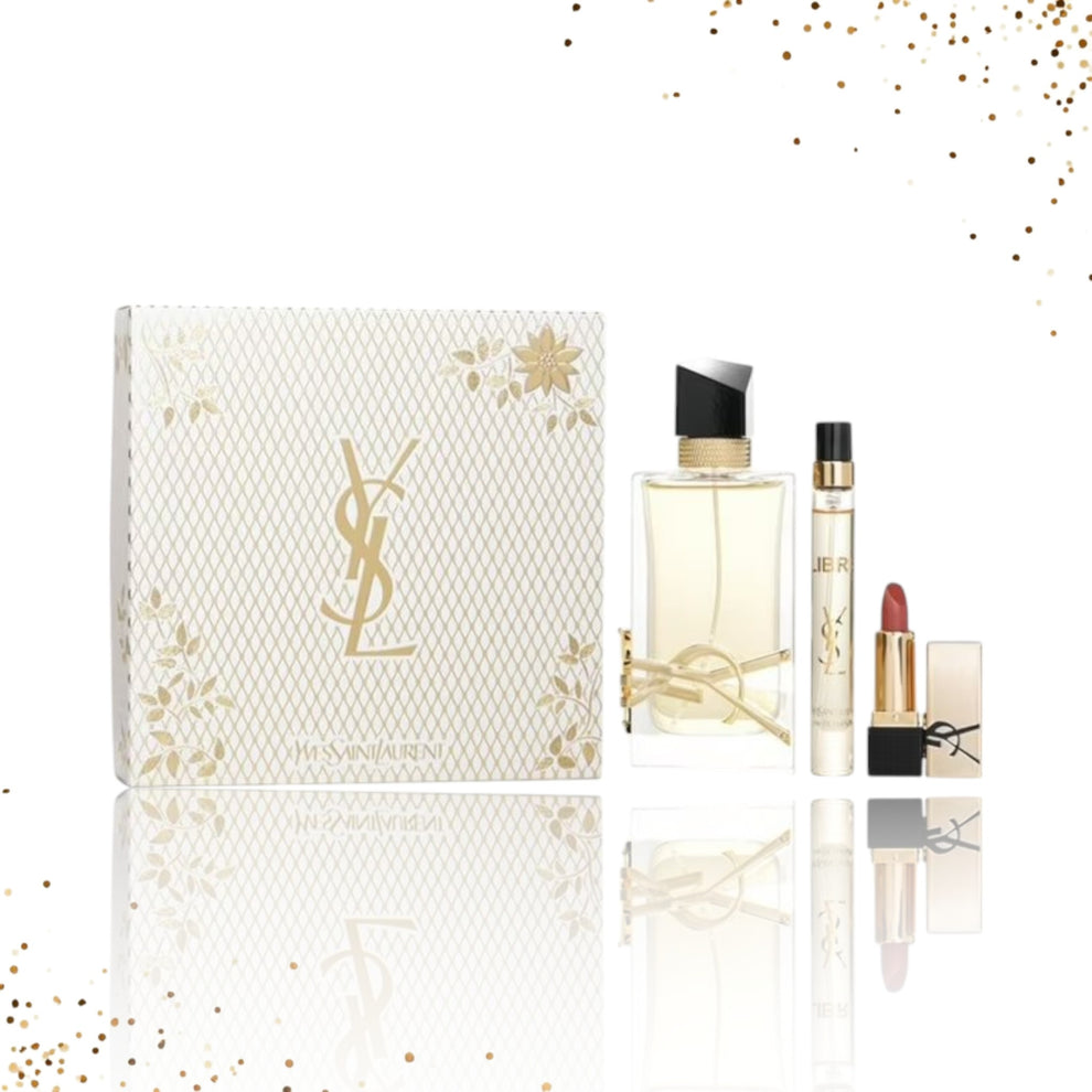 Yves Saint Laurent Libre Eau de Parfum Spray - 90ml 3 Pcs Gift Set