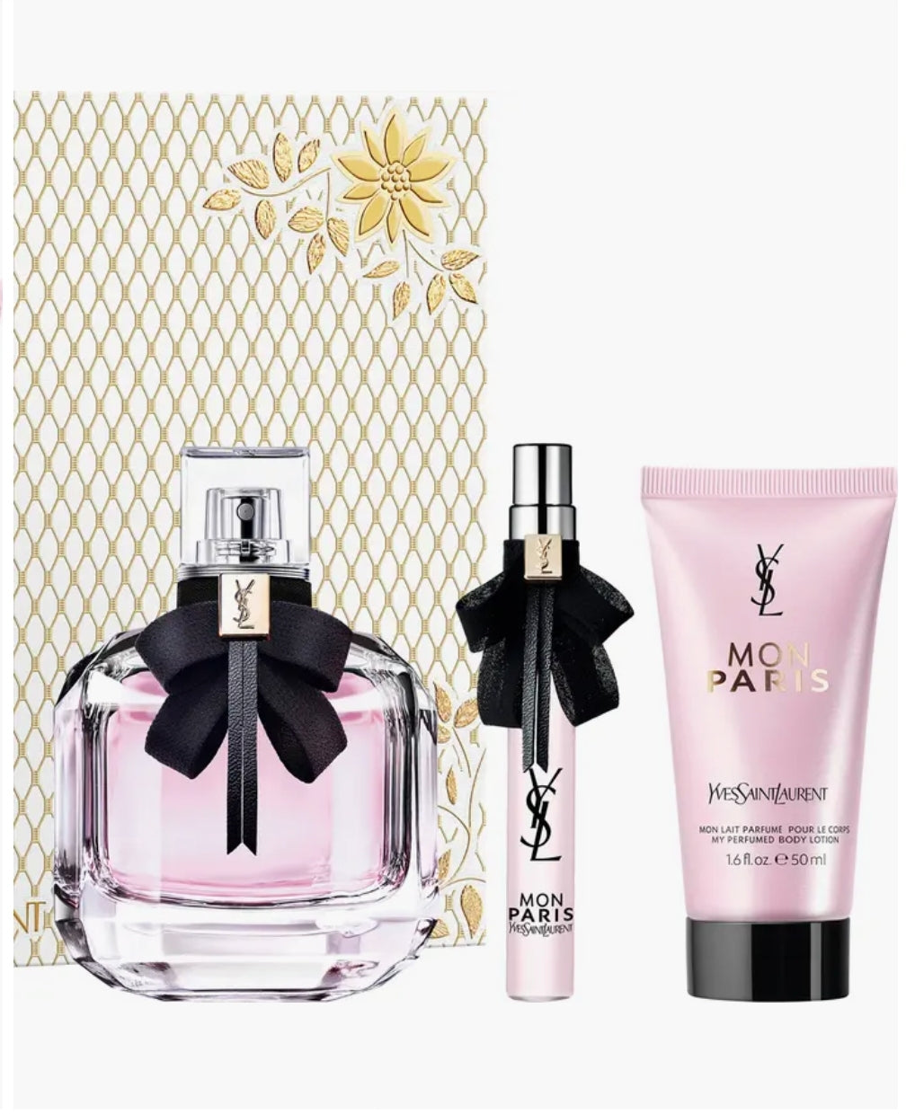 Yves Saint Laurent 3-Piece Mon Paris Eau de Parfum Gift Set (Limited Edition) $180 Value