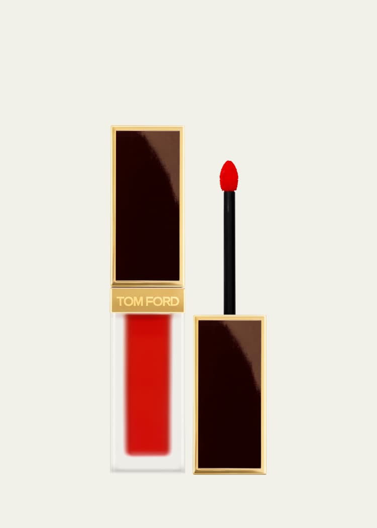 Liquid Lip Luxe Matte By Tom Ford (0.2 oz./ 6mL) 129 carnal red