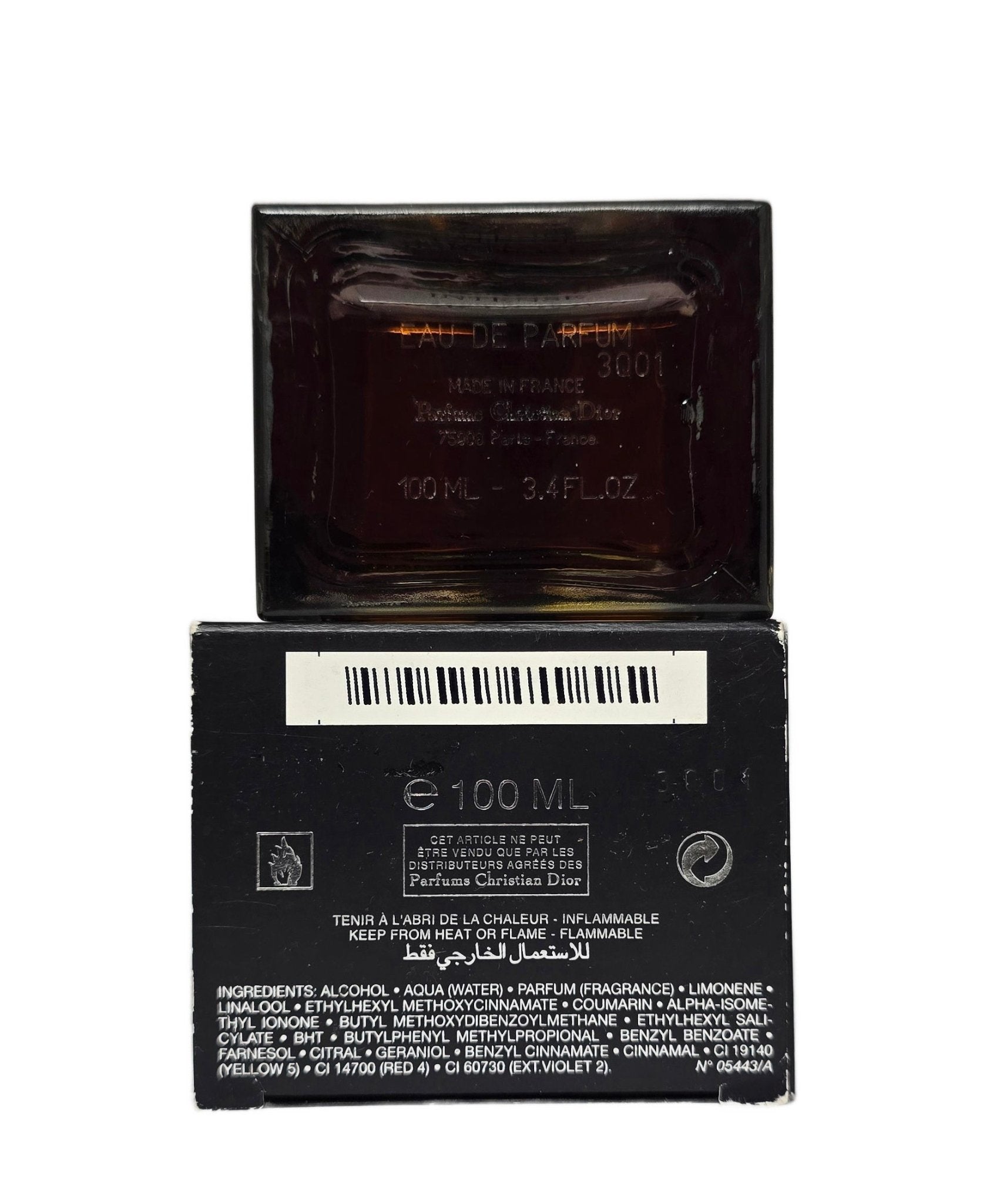 Dior Homme Intense EDP DISCONTINUED Version 100ml (USED)