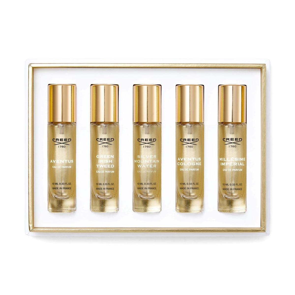Creed Men’s 5-Piece Discovery Set (Limited Edition) - Mini 10ml × 5 Set