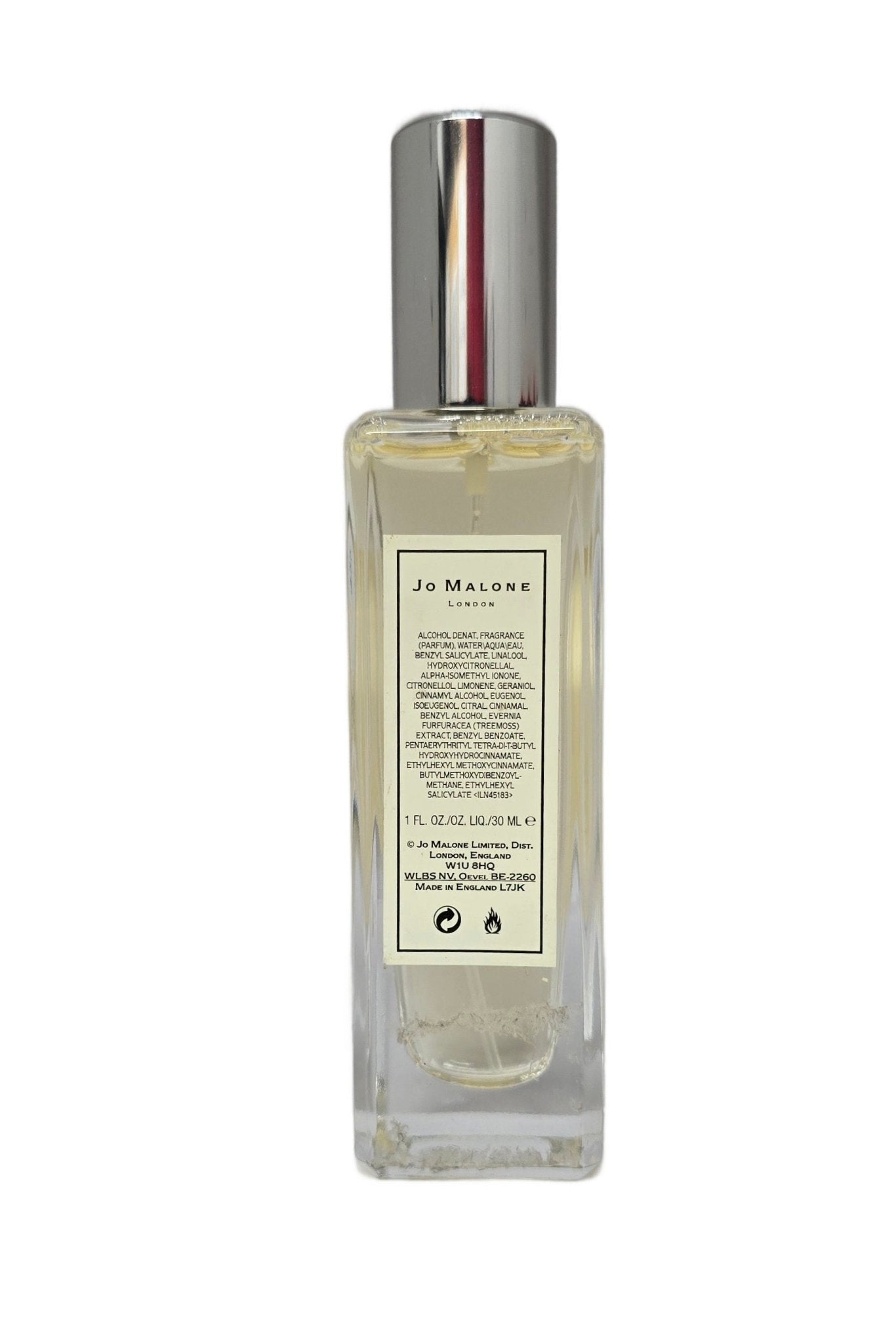 Jo Malone Honeysuckle & Davana Cologne 30ml (USED)