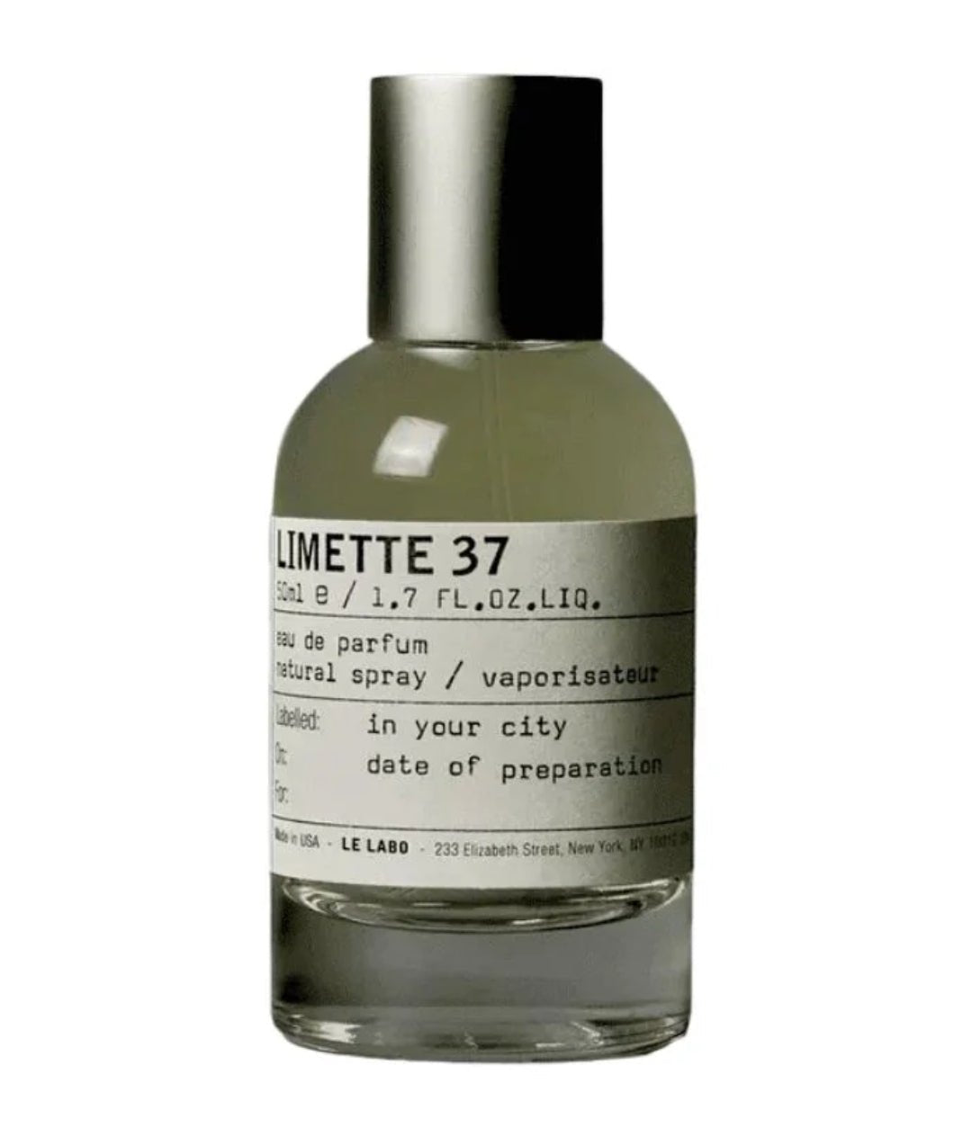 LE LABO LIMETTE37 シティエクスクルーシブ 50ml LIMETTE 37 | San Francisco City Exclusive | Le Labo Fragrances