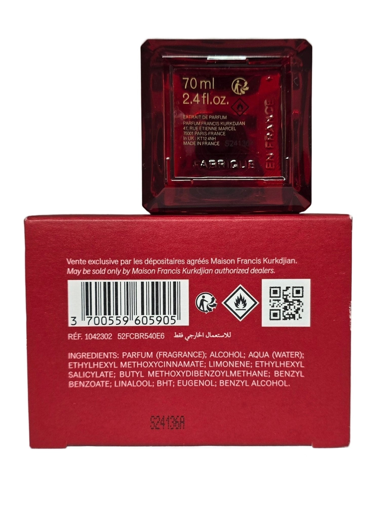 Maison Francis Kurkdjian Baccarat Rouge Extrait 70ml (USED)