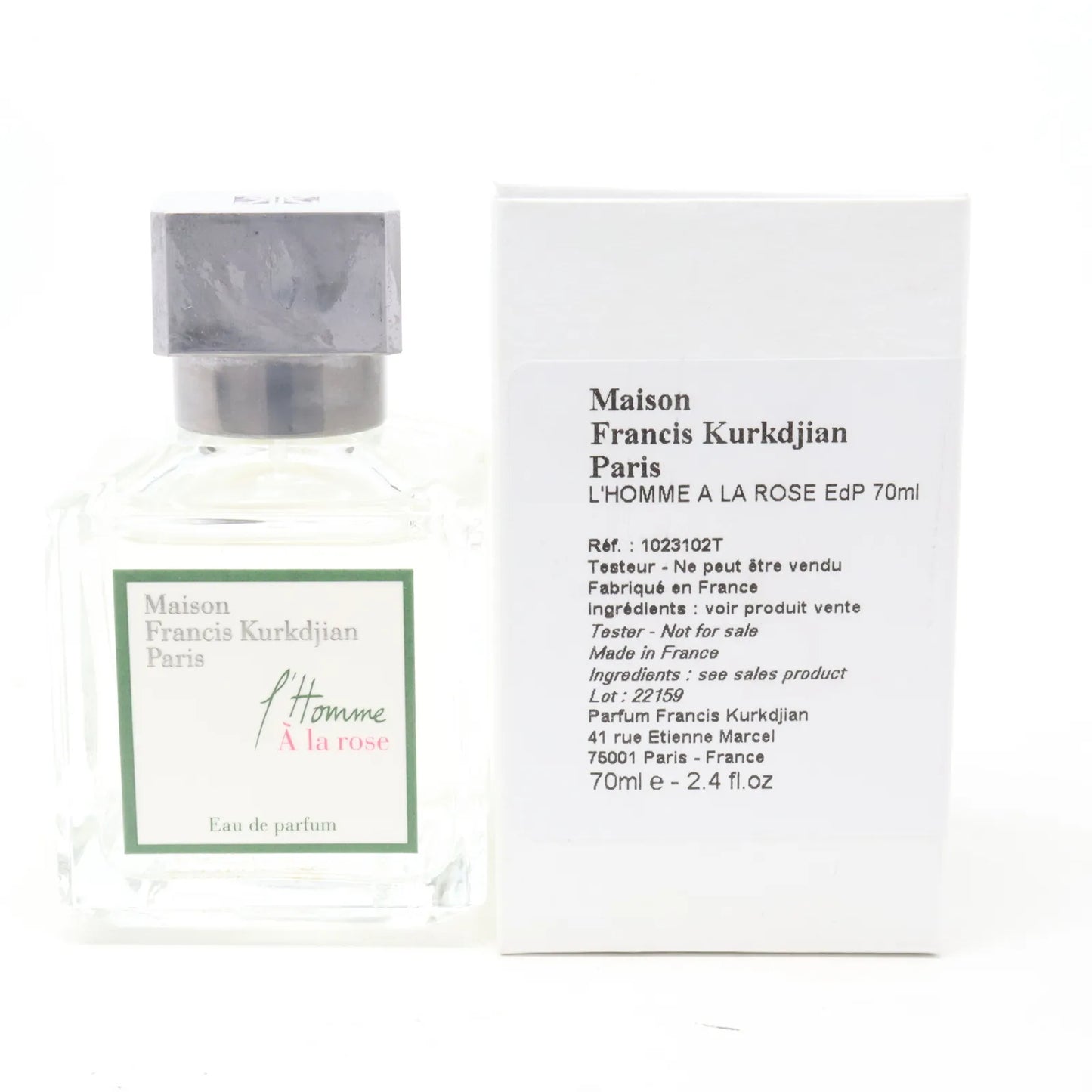 Maison Francis Kurkdjian L’Homme A La Rose Eau de Parfum 70ml - 70ml Tester