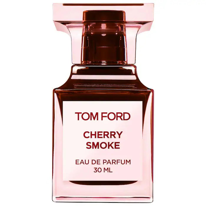 Tom Ford Cherry Smoke perfume bottle on a white background