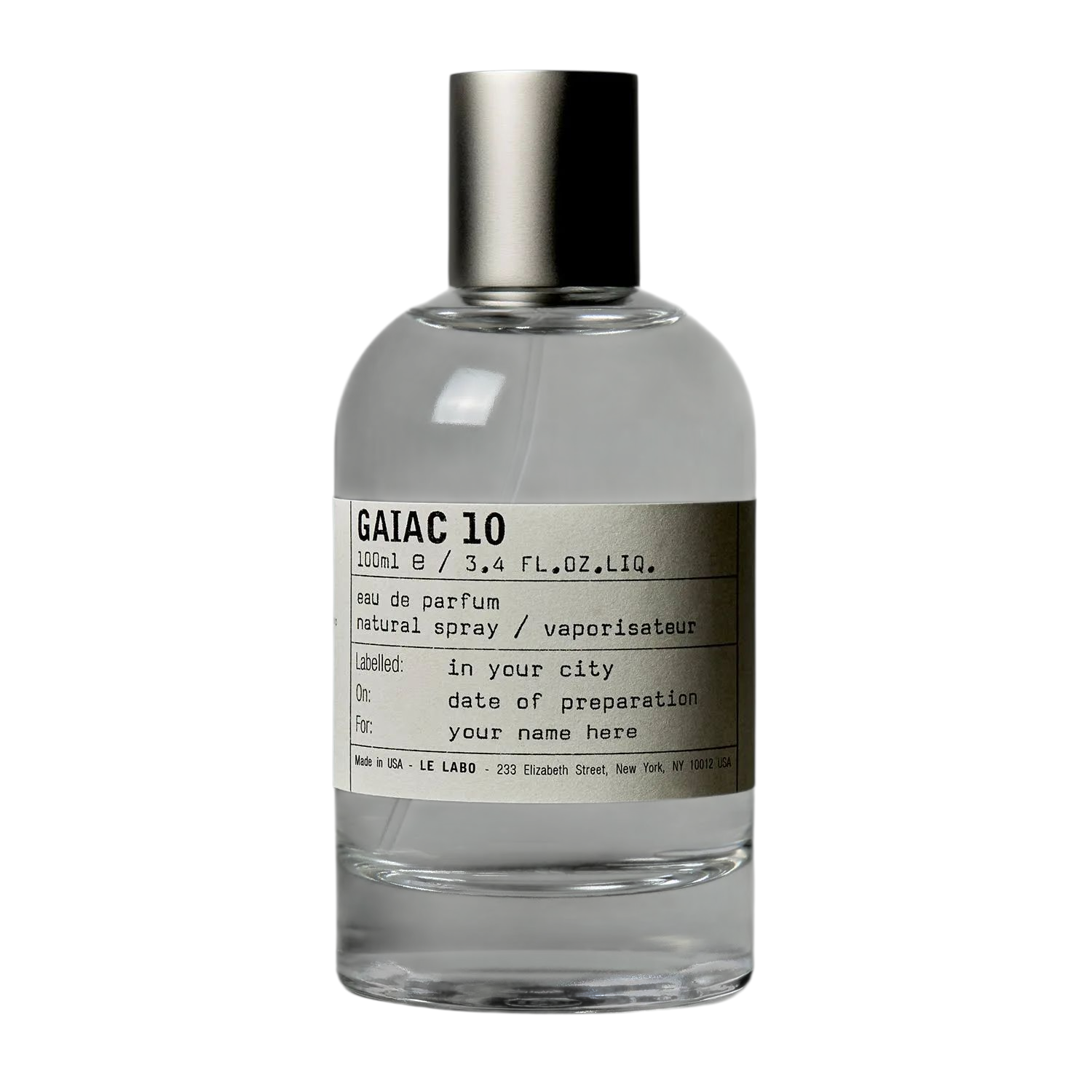 Le Labo CITY EXCLUSIVE Gaiac 10 Eau de Parfum